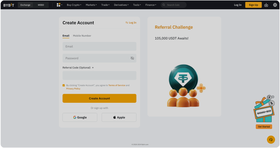 Create Accounts